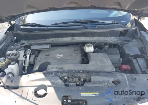 2015 Nissan Pathfinder Platinum из США, поврежденный, VIN 5N1AR2MMXFC643896